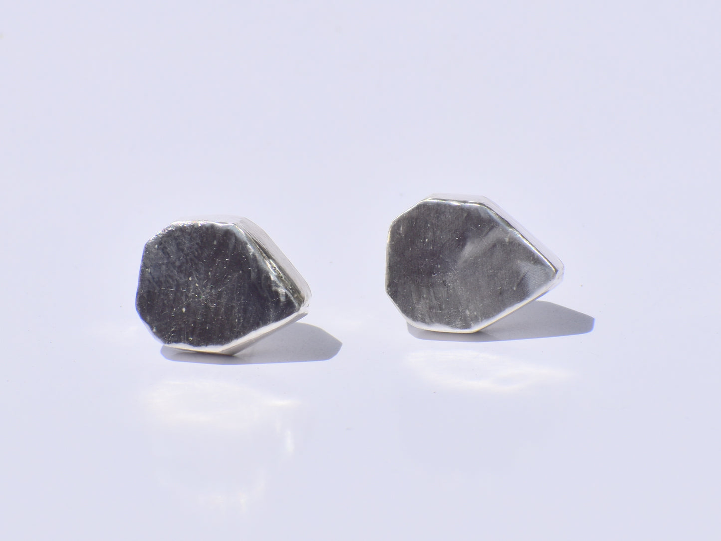 Earrings, Studs, Silver Earrings, Pear Earrings, Handmade Earrings, Drop Earrings, Tiny Silver Earrings, Silver Leaf Earrings, Gift For Her