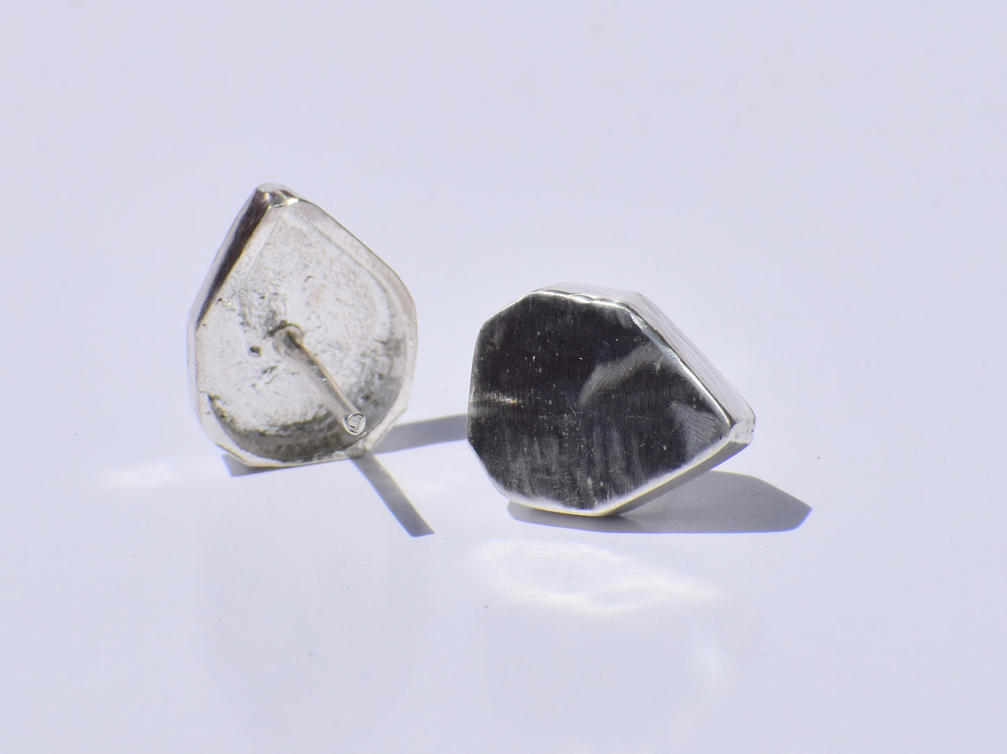 Earrings, Studs, Silver Earrings, Pear Earrings, Handmade Earrings, Drop Earrings, Tiny Silver Earrings, Silver Leaf Earrings, Gift For Her