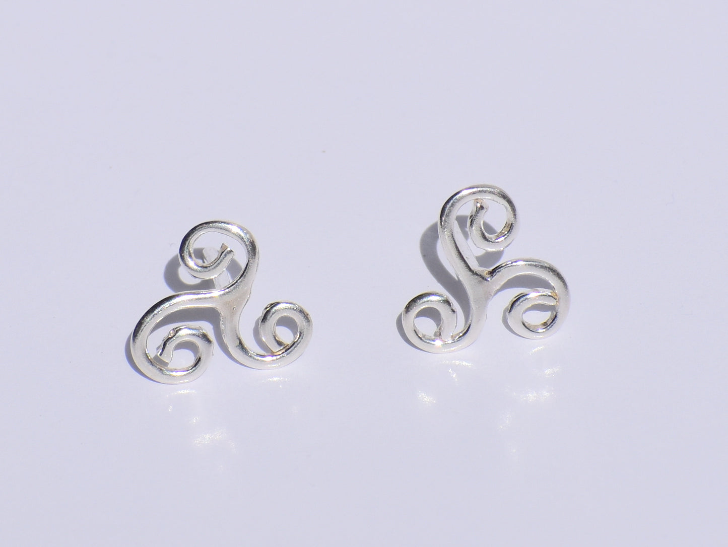 Spiral Earrings Studs, Silver Earrings Studs, Handmade Studs Earrings, Women Accessories, Party Wear Studs, Anniversary Gift, Gift For Women