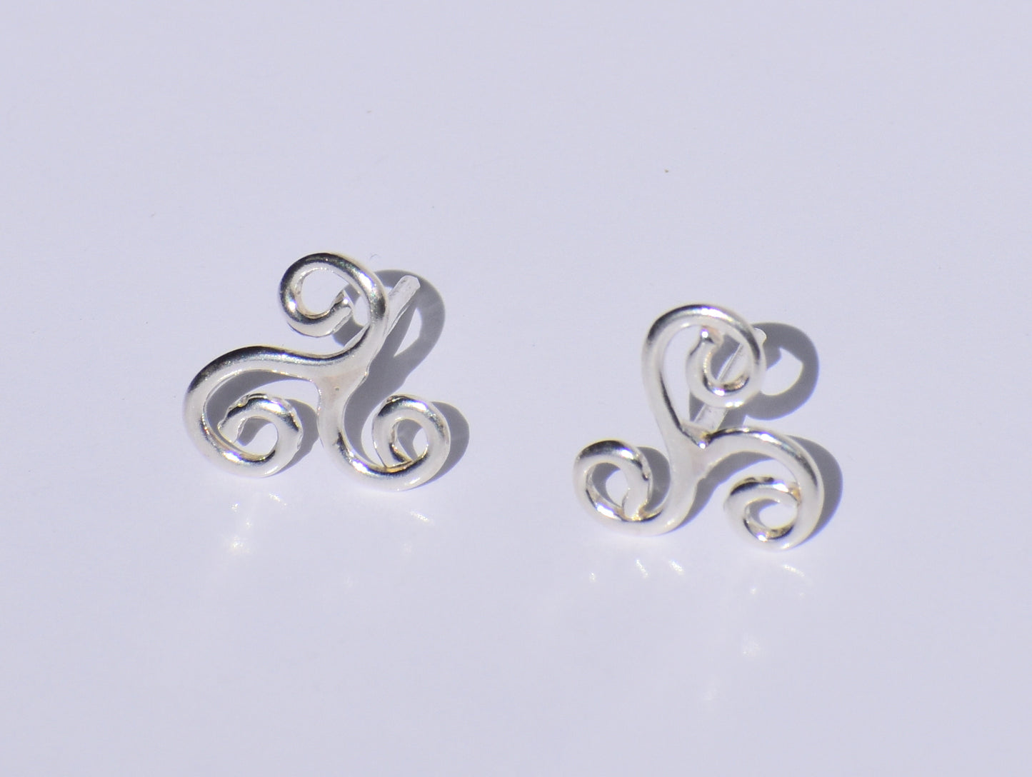 Spiral Earrings Studs, Silver Earrings Studs, Handmade Studs Earrings, Women Accessories, Party Wear Studs, Anniversary Gift, Gift For Women