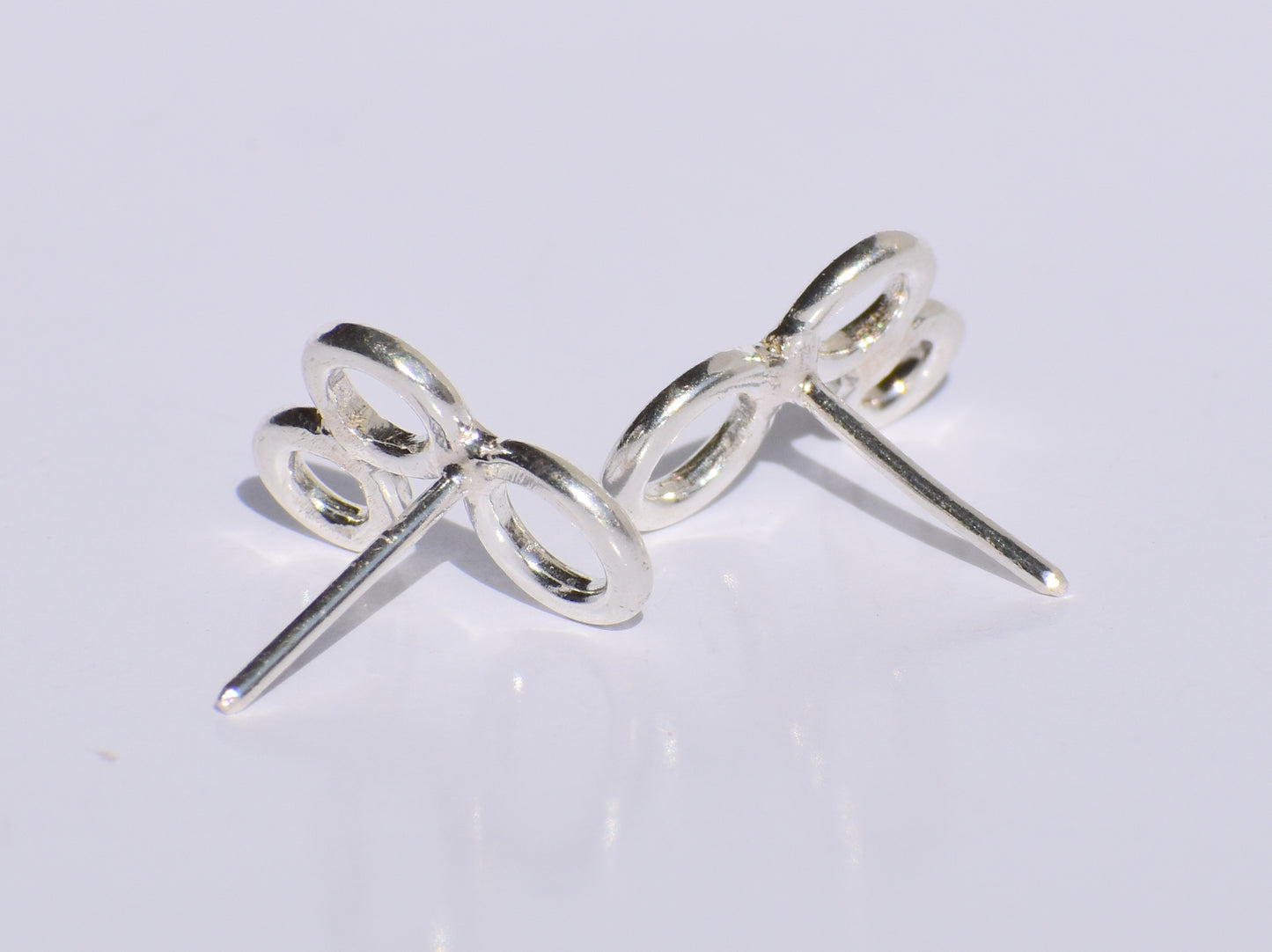 Silver Circle Studs Earrings, Handmade Earrings, 925 Sterling Silver Earrings, Mother's Day Gift, Anniversary Gift, Gift For Her, Gift Item