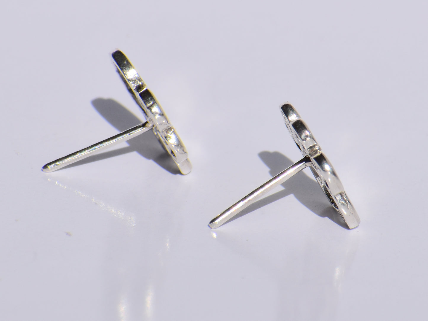 Silver Paw Studs Earrings, Dog Paw Studs Earrings, 925 Sterling Silver Studs Earrings, Handmade Jewellery, Anniversary Gift, Gift For Women