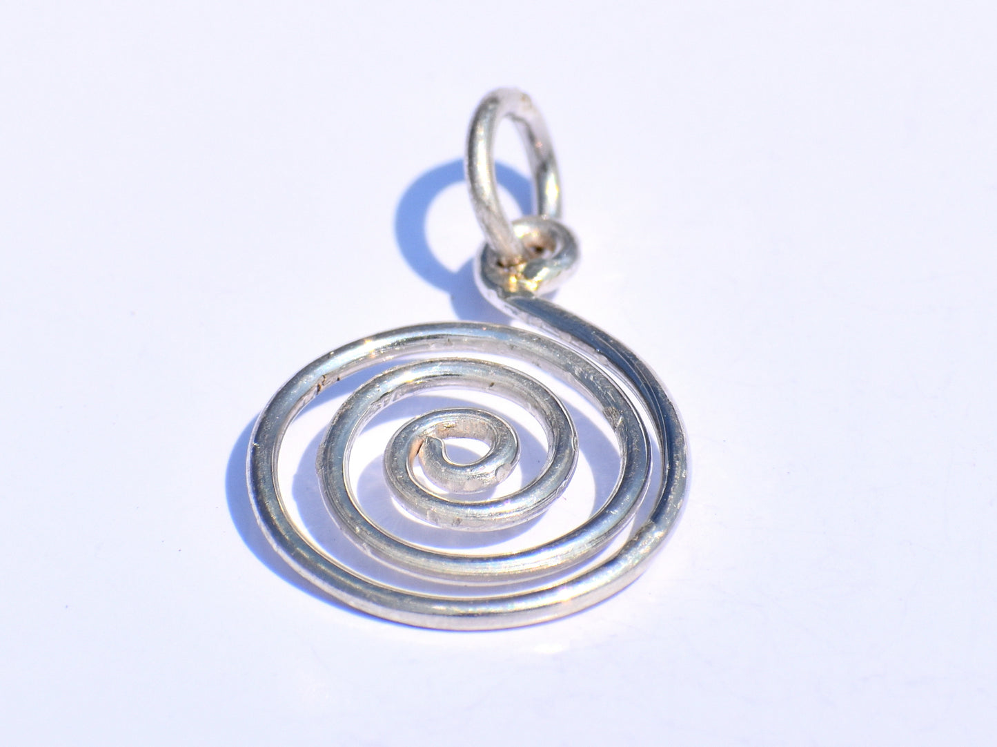 Spiral Pendant Necklace, Silver Spiral Pendant, Greek Pendant, Handmade Pendant, Necklace For Women, Fashion Jewelry, Silver Women's Jewelry