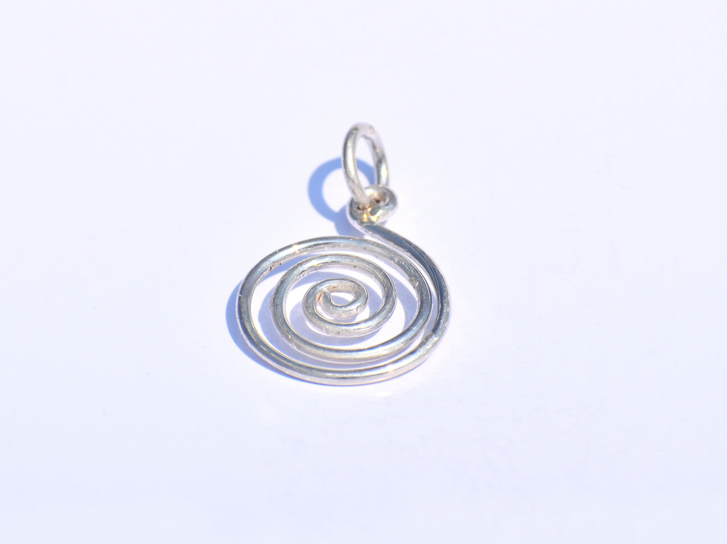 Spiral Pendant Necklace, Silver Spiral Pendant, Greek Pendant, Handmade Pendant, Necklace For Women, Fashion Jewelry, Silver Women's Jewelry