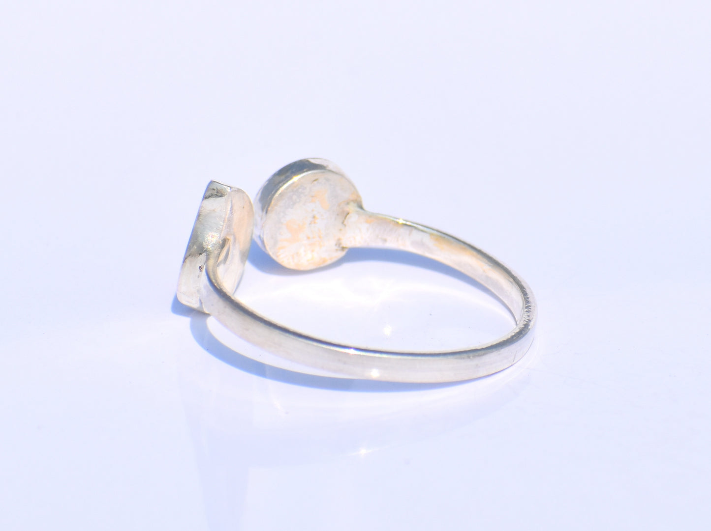 Continuum Silver Semicolon Ring – Handmade 925 Sterling Silver