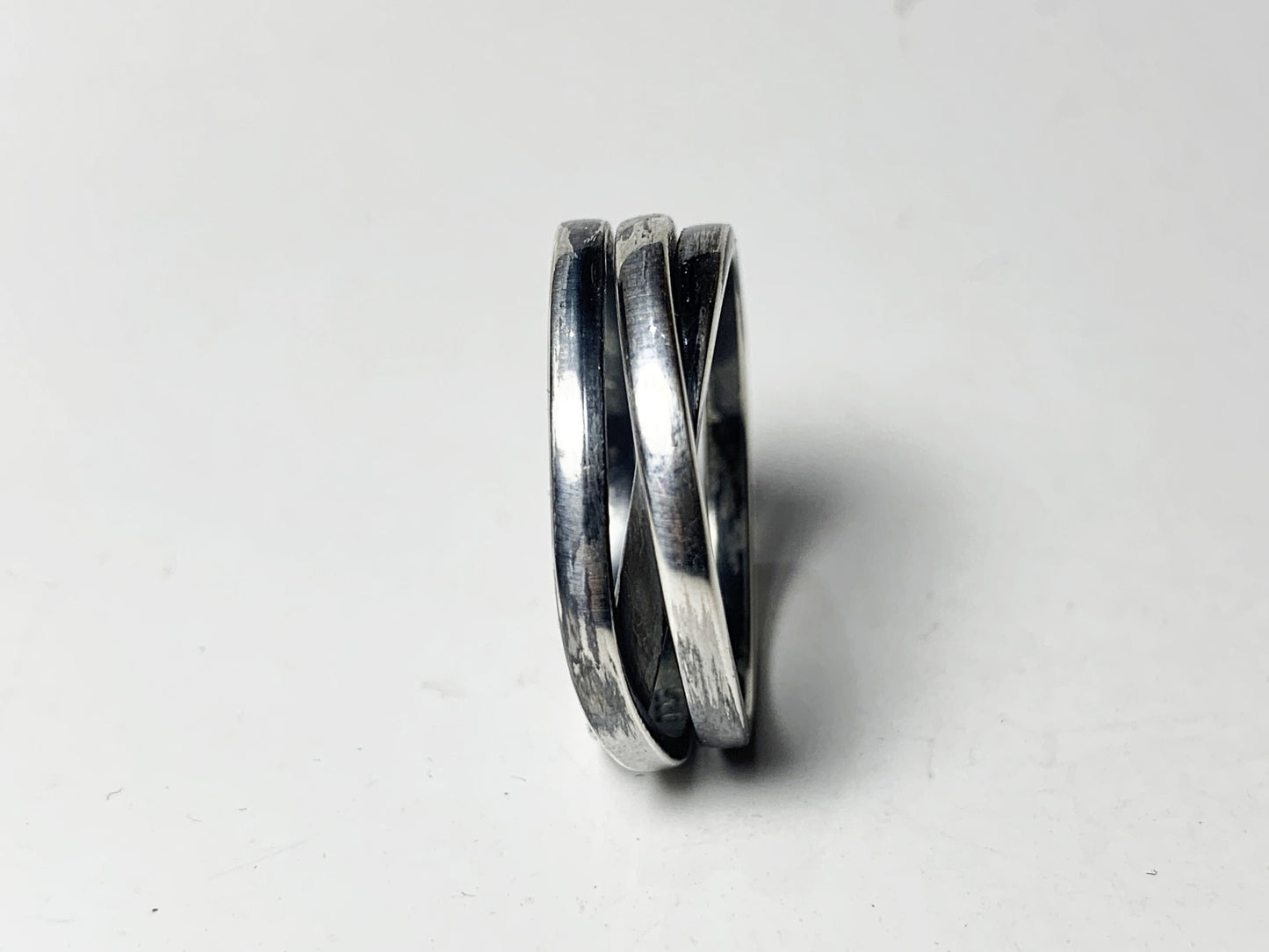 Oxidized Band Ring – Handmade 925 Sterling Silver Bohemian Jewelry