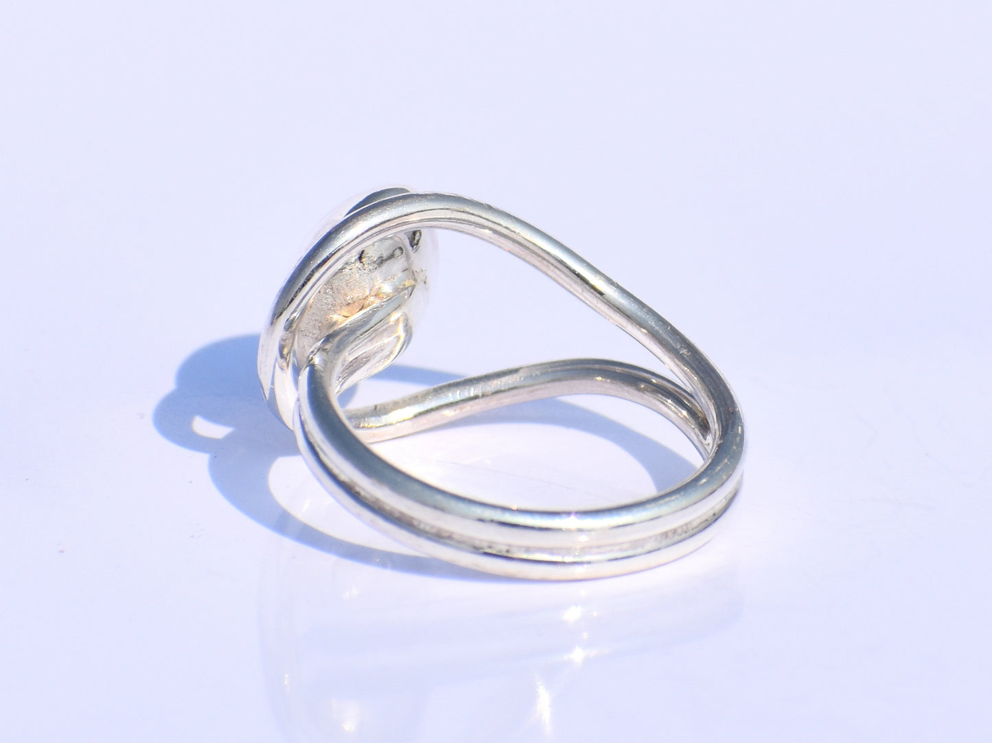 Silver Ball Adjustable Ring – Handmade 925 Sterling Silver Unisex Jewelry