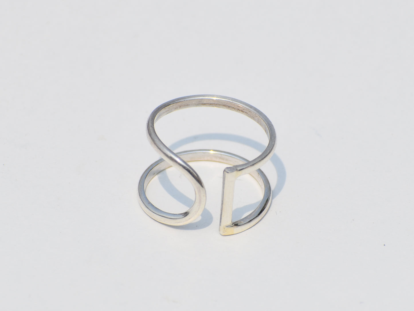 Silver Band Ring, Thin Dainty Ring, Sterling Silver Ring, Adjustable Ring, Silver Midi Ring, Statement Ring, Anniversary Gift, Gift For Her
