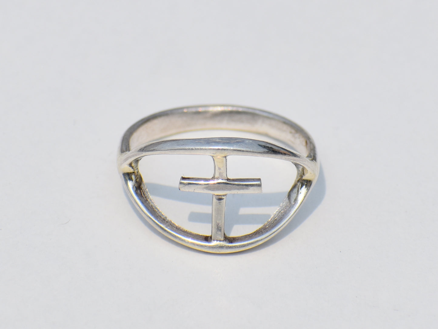 Silver Symbol Ring, Handmade Ring, Boho Ring, Jesus Christ Ring, Promise Ring, Ring For Her, Unique Ring, Statement Ring, Protection Jewelry