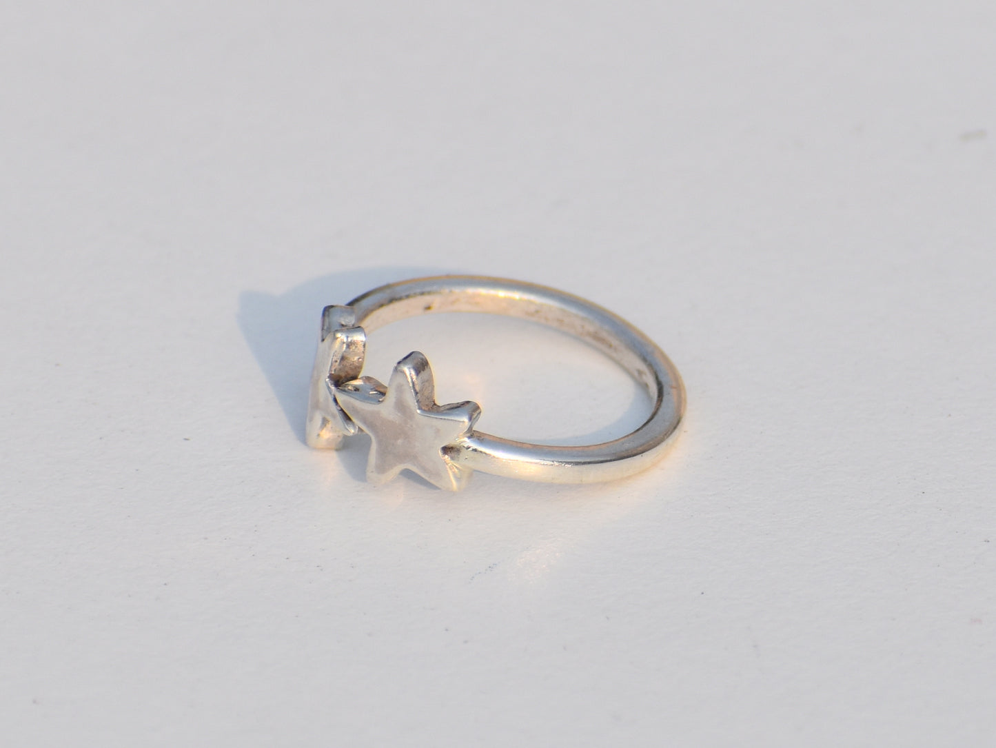 Double Star Ring, 925 Sterling Silver Ring, Handmade Ring, Dainty Ring, Bohemian Ring, Anniversary Ring, Wedding Ring,Midi Ring, Woman Ring