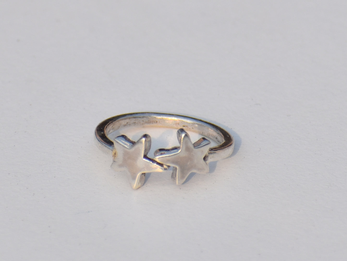 Double Star Ring, 925 Sterling Silver Ring, Handmade Ring, Dainty Ring, Bohemian Ring, Anniversary Ring, Wedding Ring,Midi Ring, Woman Ring