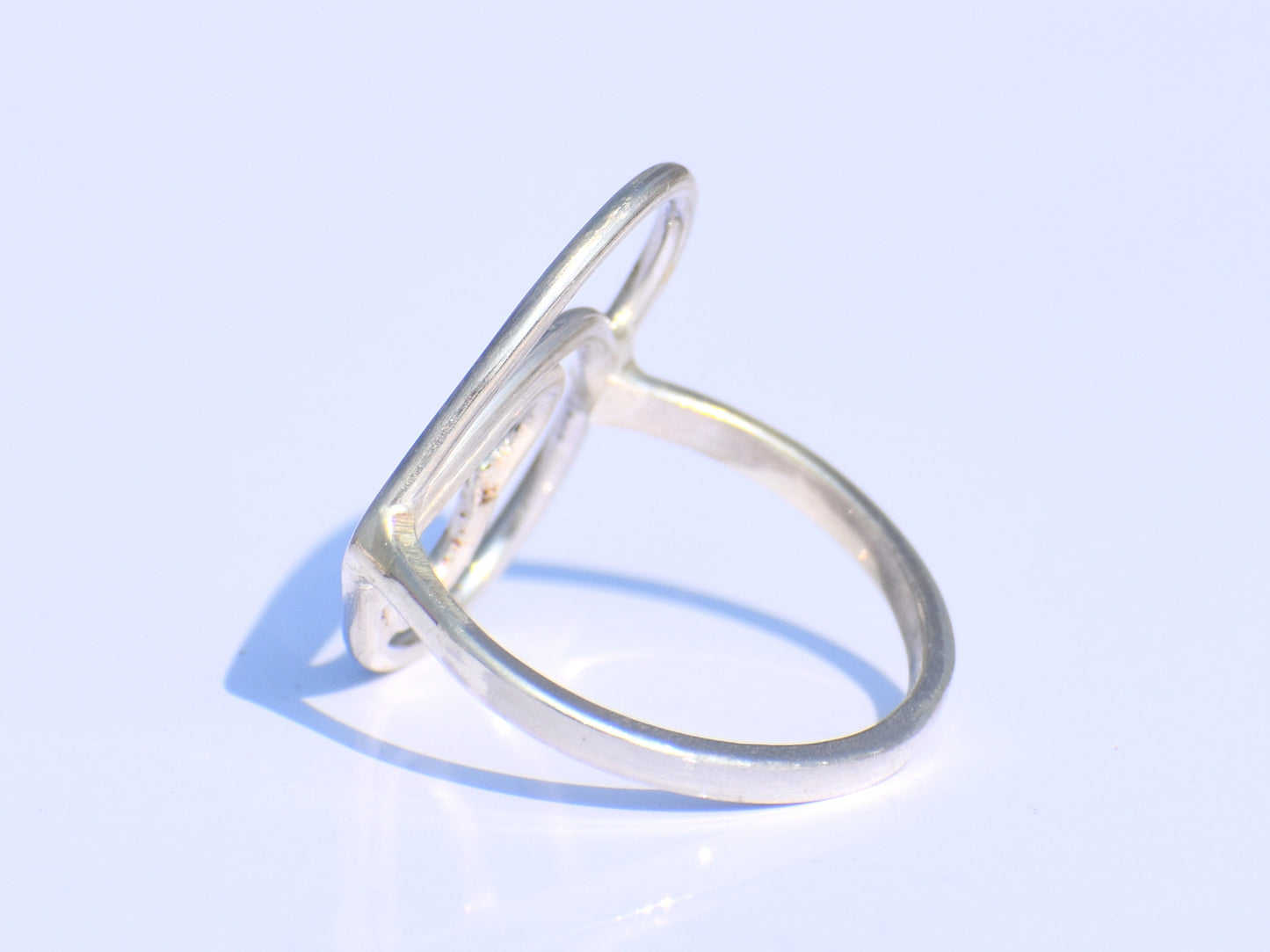 Heart Ring, Silver Heart Ring, Handmade Ring, 925 Silver Ring, Stacking Ring, Promise Ring, Anniversary Gift, Gift For Her, Bohemian Jewelry