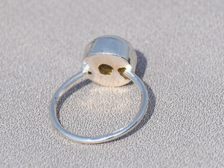 Pearl Ring, Minimalist Ring, Simple Ring, Stacking Ring, Thin Ring, Handmade Ring, 925 Silver Ring, June Birthstone, Stacking Ring, Gift Her