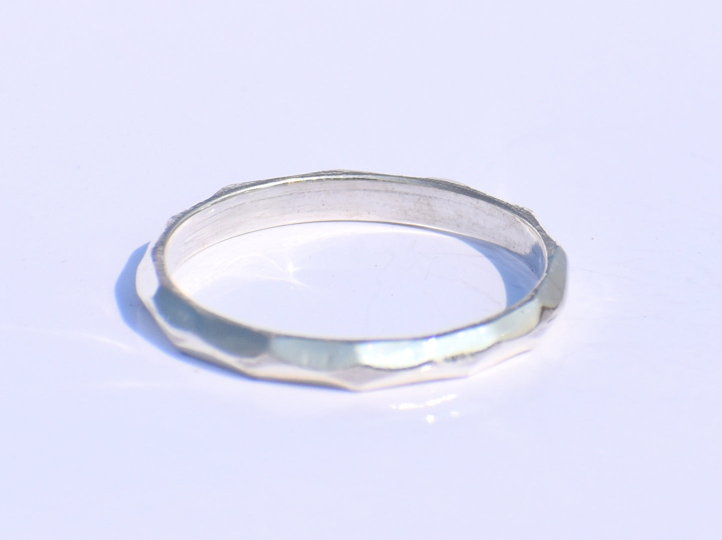 Hammered Silver Ring, Silver Jewelry, Dainty Ring, bohemian Ring, Simple Ring, Unique Ring, Birthday Gift, Best Friend Gift, Everyday Ring