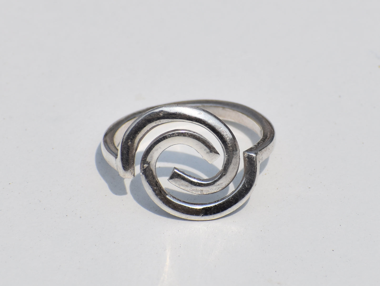 Spiral Ring, Swing Ring, Coil Ring, Midi Ring, Handmade Ring, 925 Silver Ring, Unisex Jewelry, Statement Ring, Adjustable Ring, Chunky Ring