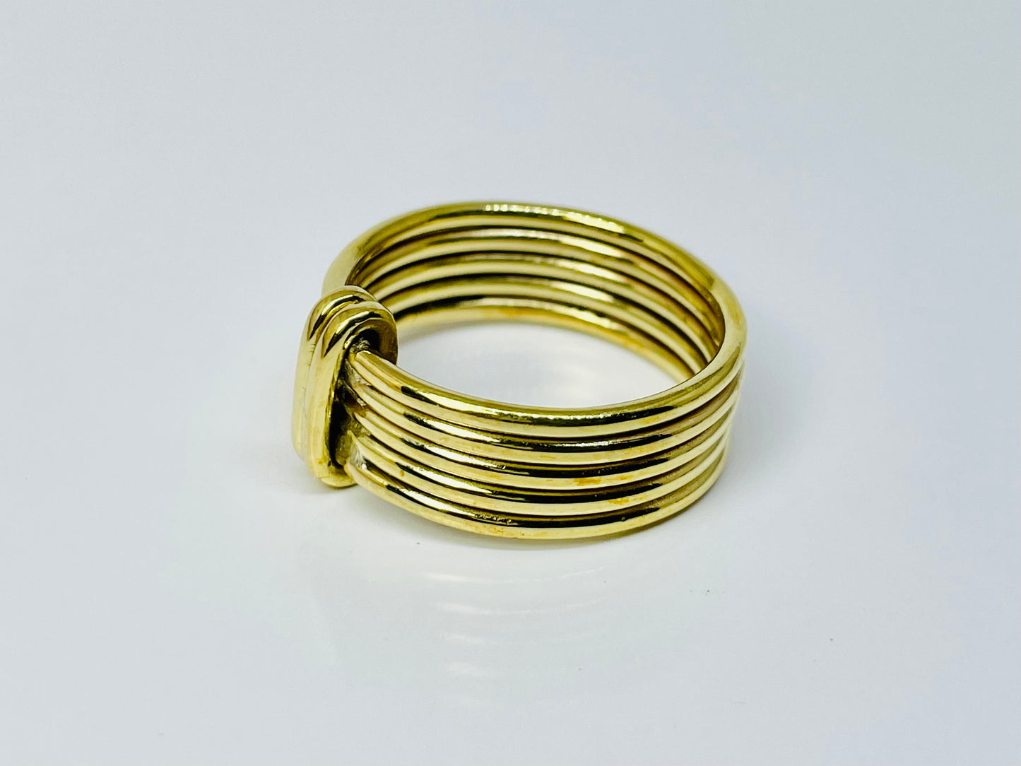 Gold Plated Band Ring, 925 Silver Band Ring, Wide Band Ring, Statement Ring, Bohemian Ring, Yoga Ring, Unisex Ring, Midi Ring, Ring For Her