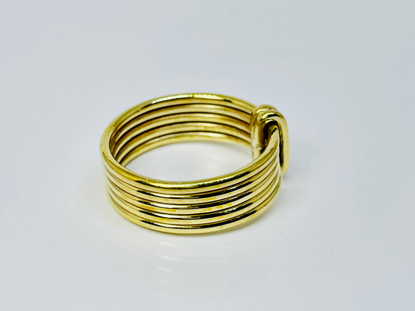 Gold Plated Band Ring, 925 Silver Band Ring, Wide Band Ring, Statement Ring, Bohemian Ring, Yoga Ring, Unisex Ring, Midi Ring, Ring For Her