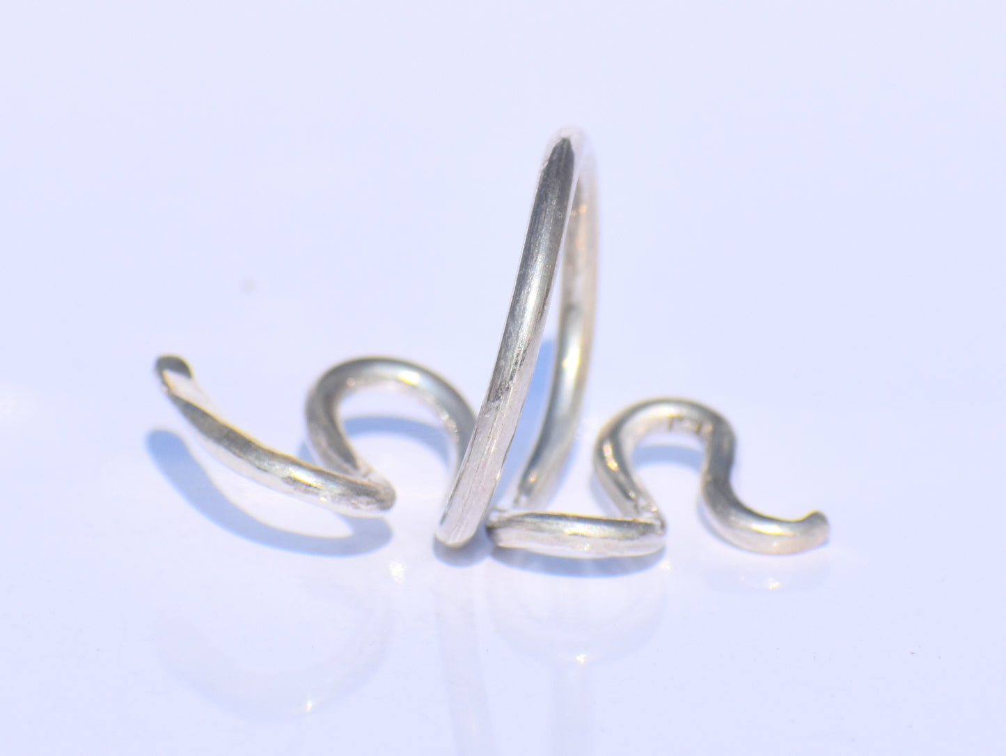 Snake Ring, Sterling Silver Ring, Snake Wrap Ring, Snake Reptile Jewelry, Adjustable Ring, Handmade Ring, Knuckle Ring, Gift For Her
