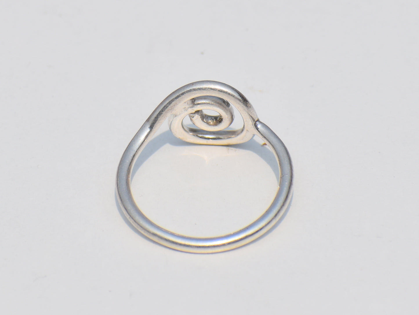 Spiral Ring, Silver Ring, Swirl Ring, Unisex Ring, Meditation Ring, Promise Ring, Bohemian Jewelry, Chunky Ring, Coil Ring, Everyday Jewelry