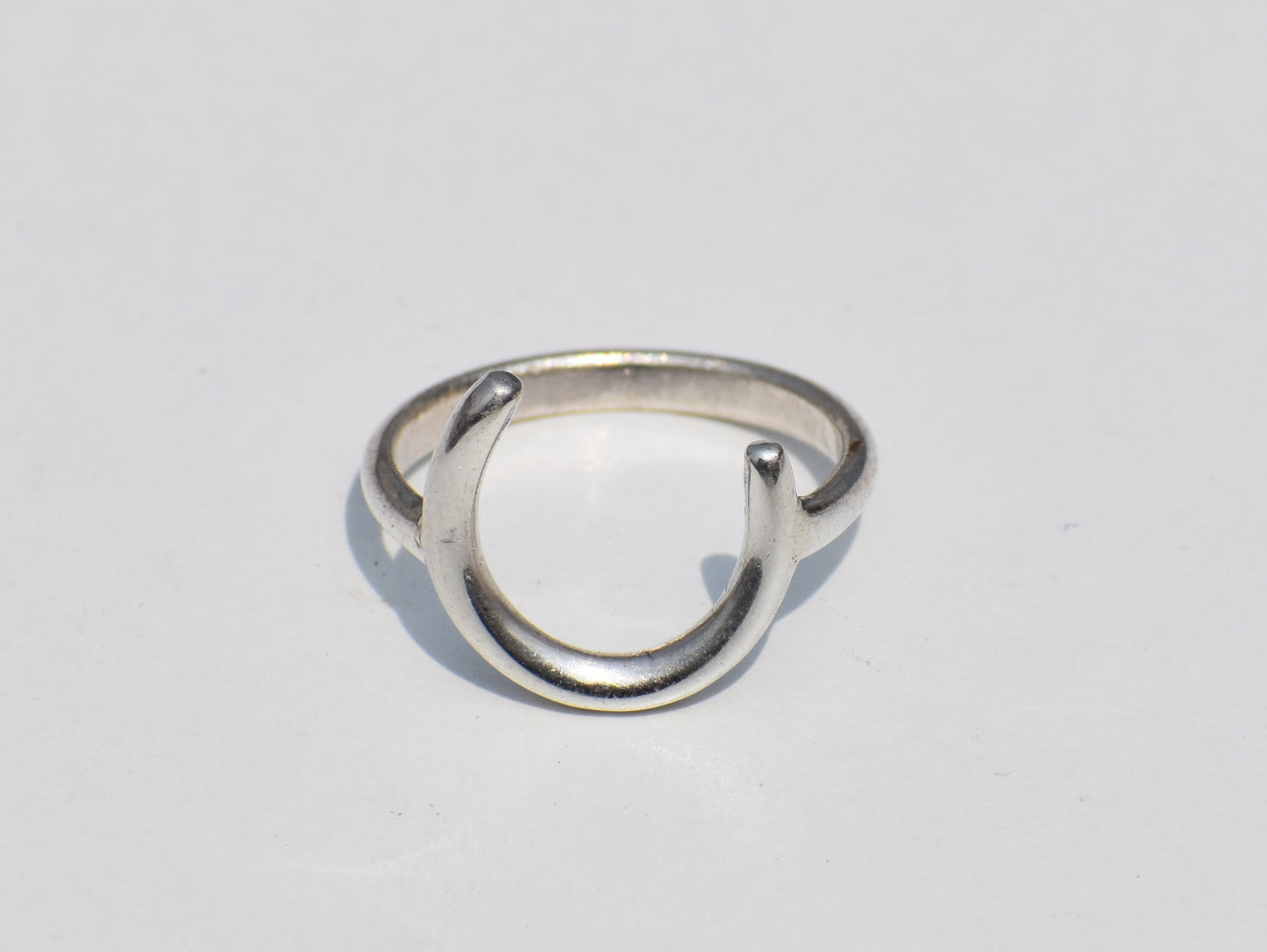 Crescent Moon Ring, 925 Sterling Silver Ring, Handmade C Alphabet Ring, Knuckle Ring, Statement Ring, Everyday Stackable Ring, Gift For Her