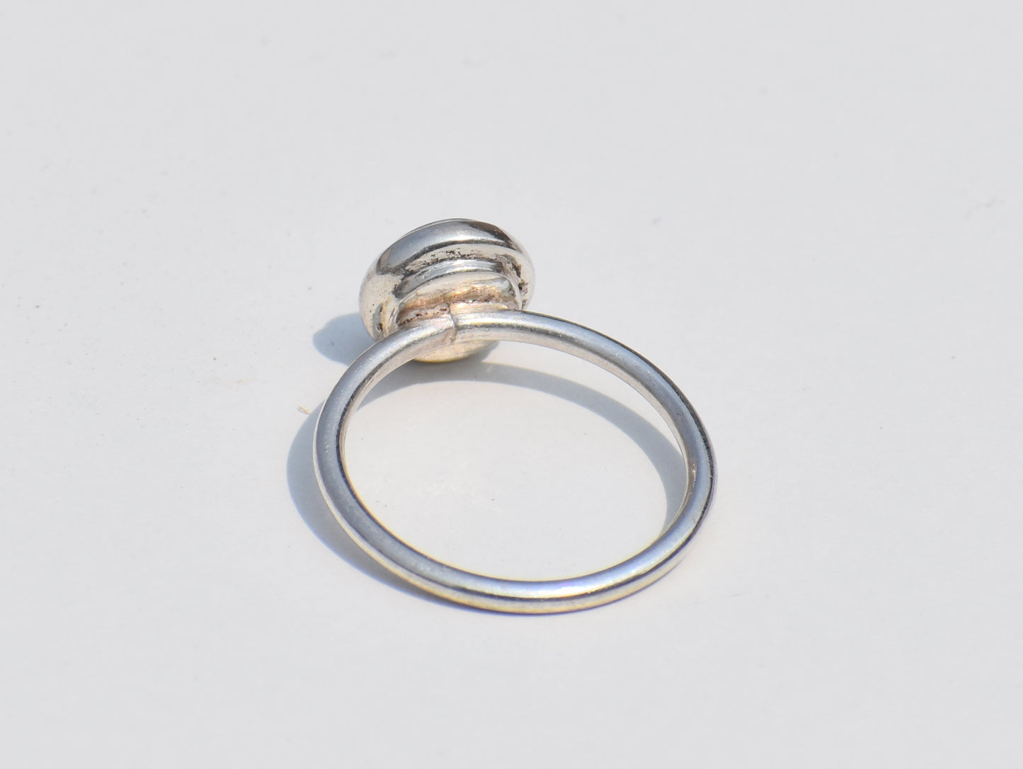 Deligate Ring, Simple Shield Ring, Sterling Silver Ring, Button Ring, Dot Ring, Handmade Ring, Silver Body, Promise Gift, Gift For Everyone