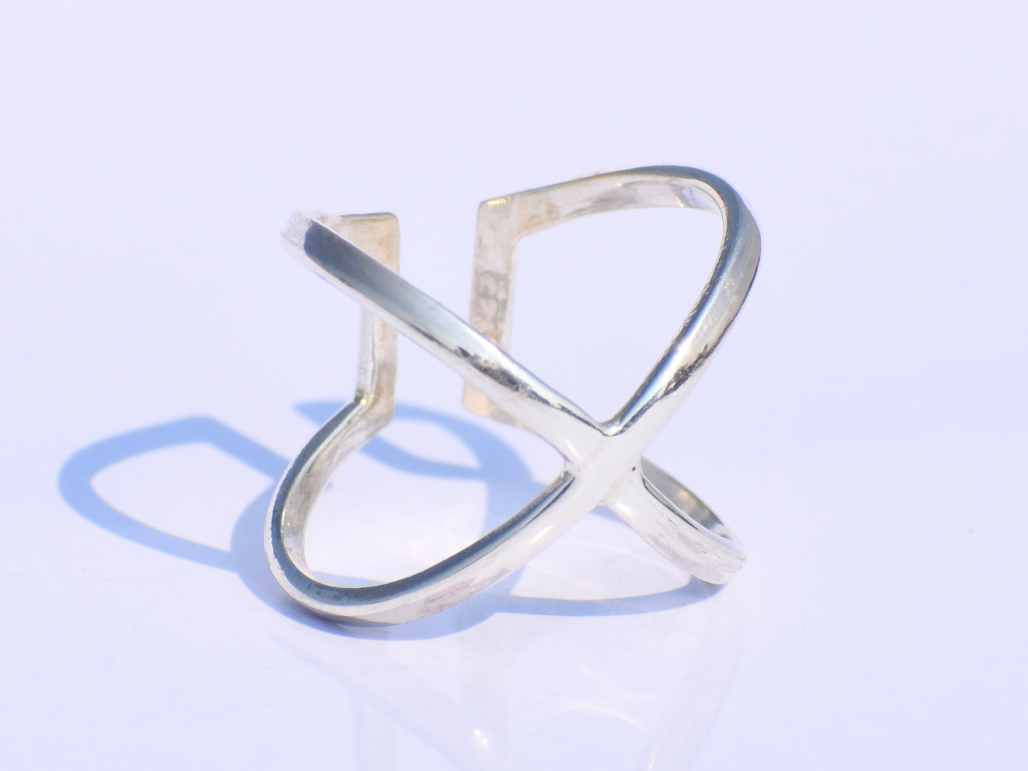 Criss Cross Ring, X Ring, Sterling Silver Ring, Dainty Ring, Adjustable Ring, Infinity Ring, Statement Ring, Bohemian Jewelry, Ring For Her
