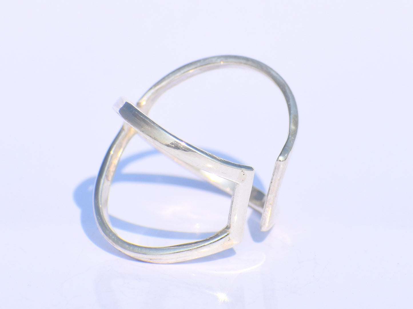 Criss Cross Ring, X Ring, Sterling Silver Ring, Dainty Ring, Adjustable Ring, Infinity Ring, Statement Ring, Bohemian Jewelry, Ring For Her
