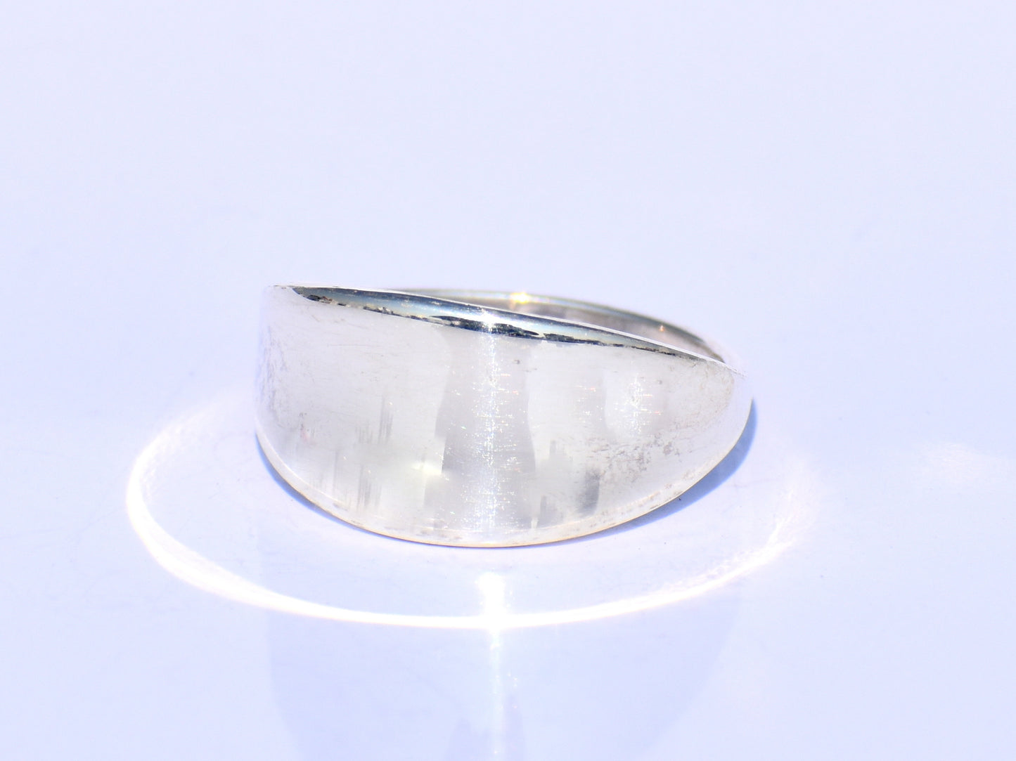 Signet Ring, Plain Design Ring, Pure Sterling Silver Ring, Simple Ring, Promise Ring, Unisex Ring, Everyday Ring, Band Ring , back To School