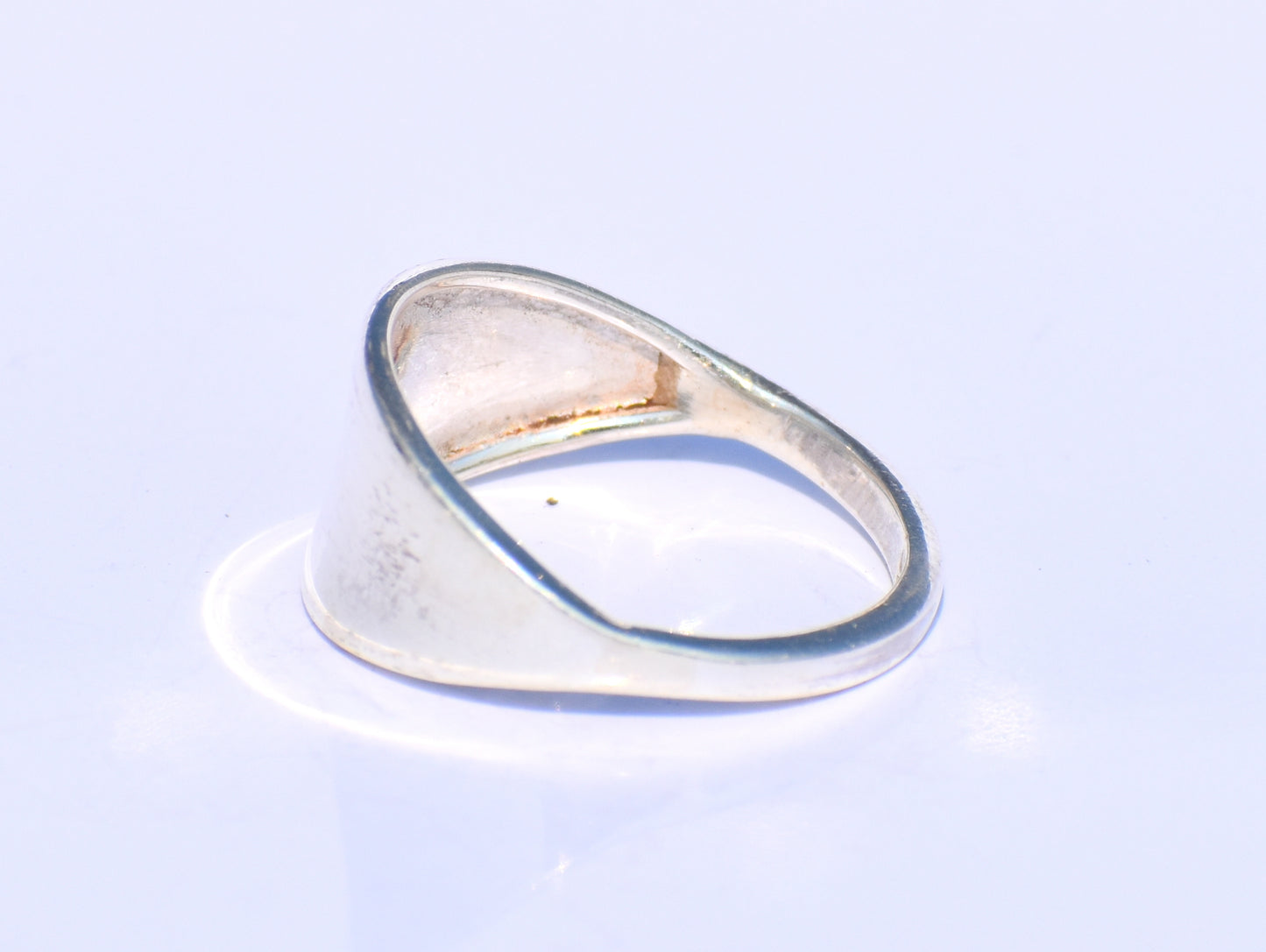 Signet Ring, Plain Design Ring, Pure Sterling Silver Ring, Simple Ring, Promise Ring, Unisex Ring, Everyday Ring, Band Ring , back To School