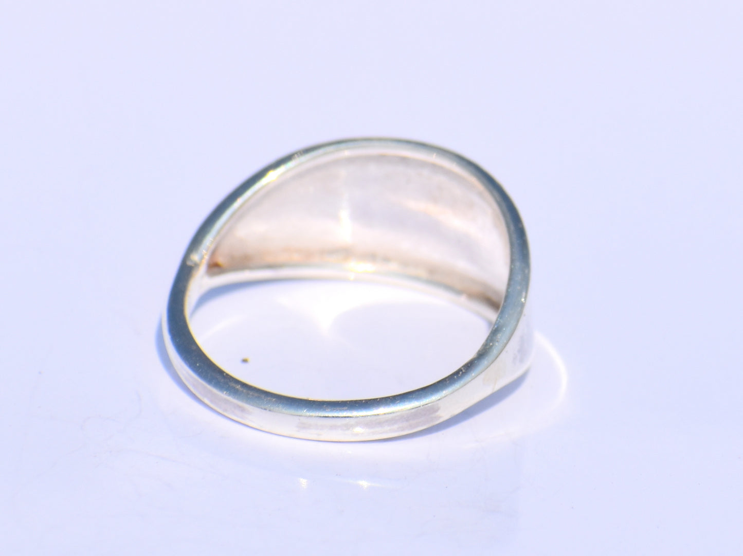 Signet Ring, Plain Design Ring, Pure Sterling Silver Ring, Simple Ring, Promise Ring, Unisex Ring, Everyday Ring, Band Ring , back To School