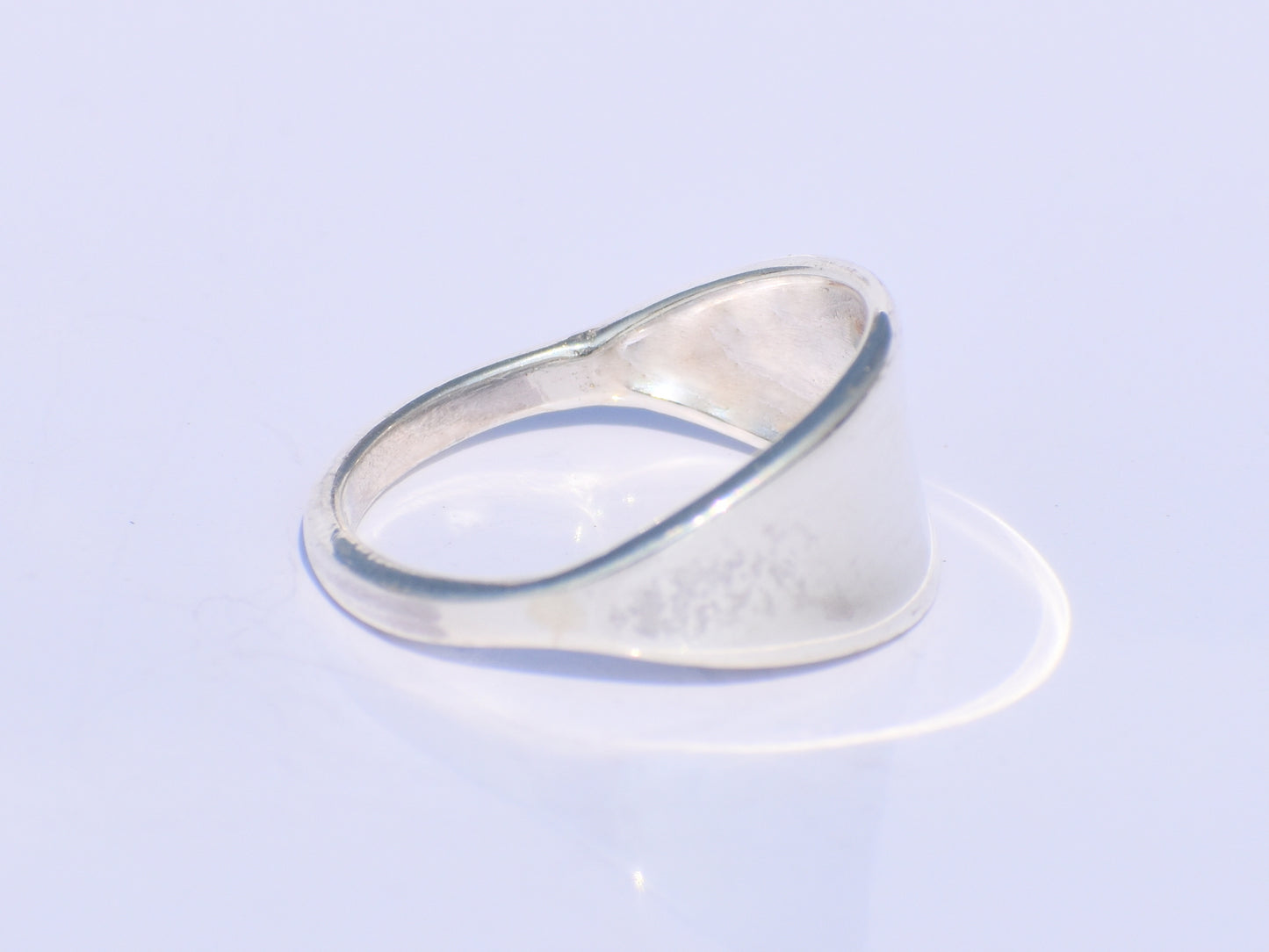Signet Ring, Plain Design Ring, Pure Sterling Silver Ring, Simple Ring, Promise Ring, Unisex Ring, Everyday Ring, Band Ring , back To School