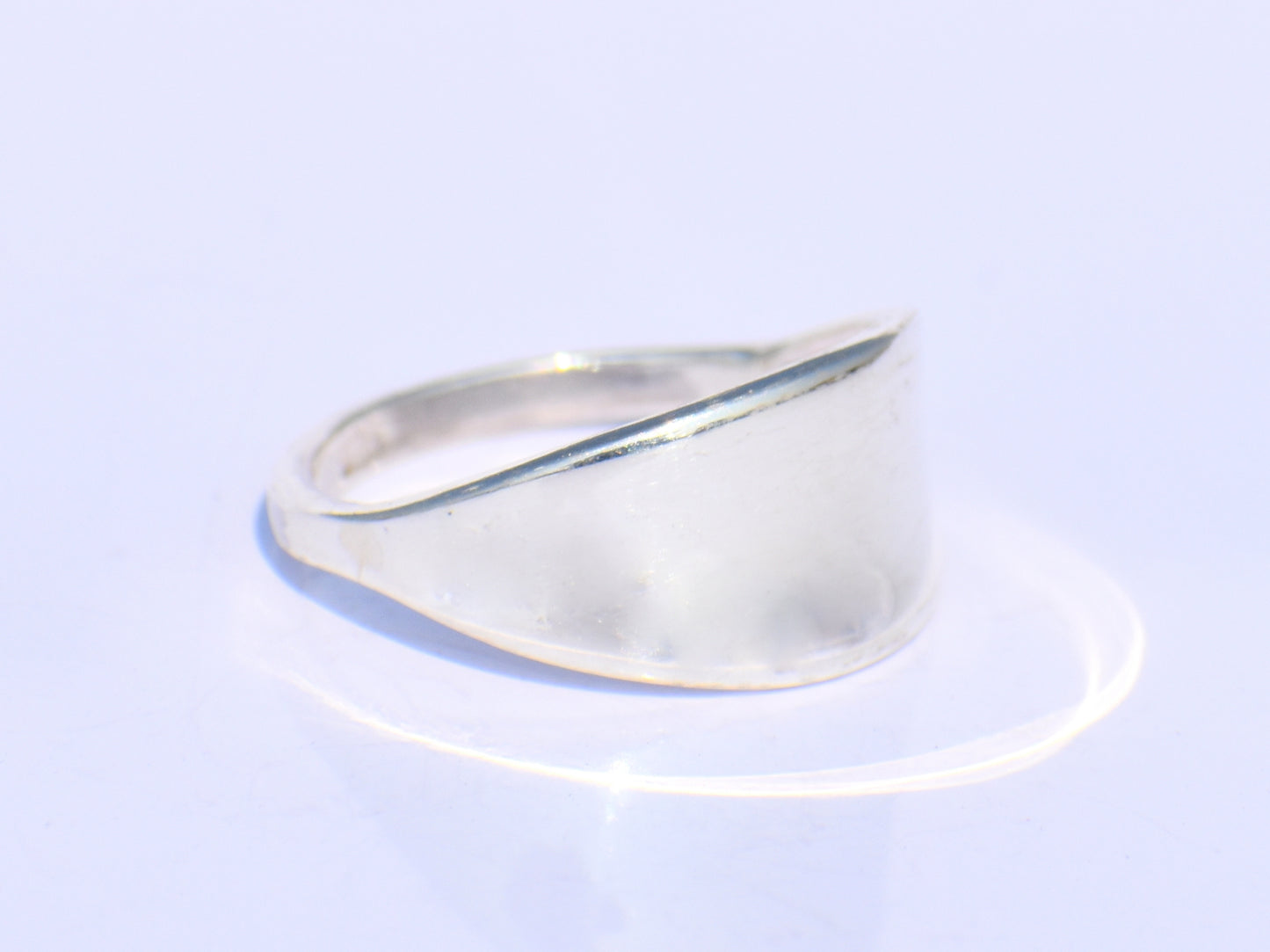 Signet Ring, Plain Design Ring, Pure Sterling Silver Ring, Simple Ring, Promise Ring, Unisex Ring, Everyday Ring, Band Ring , back To School