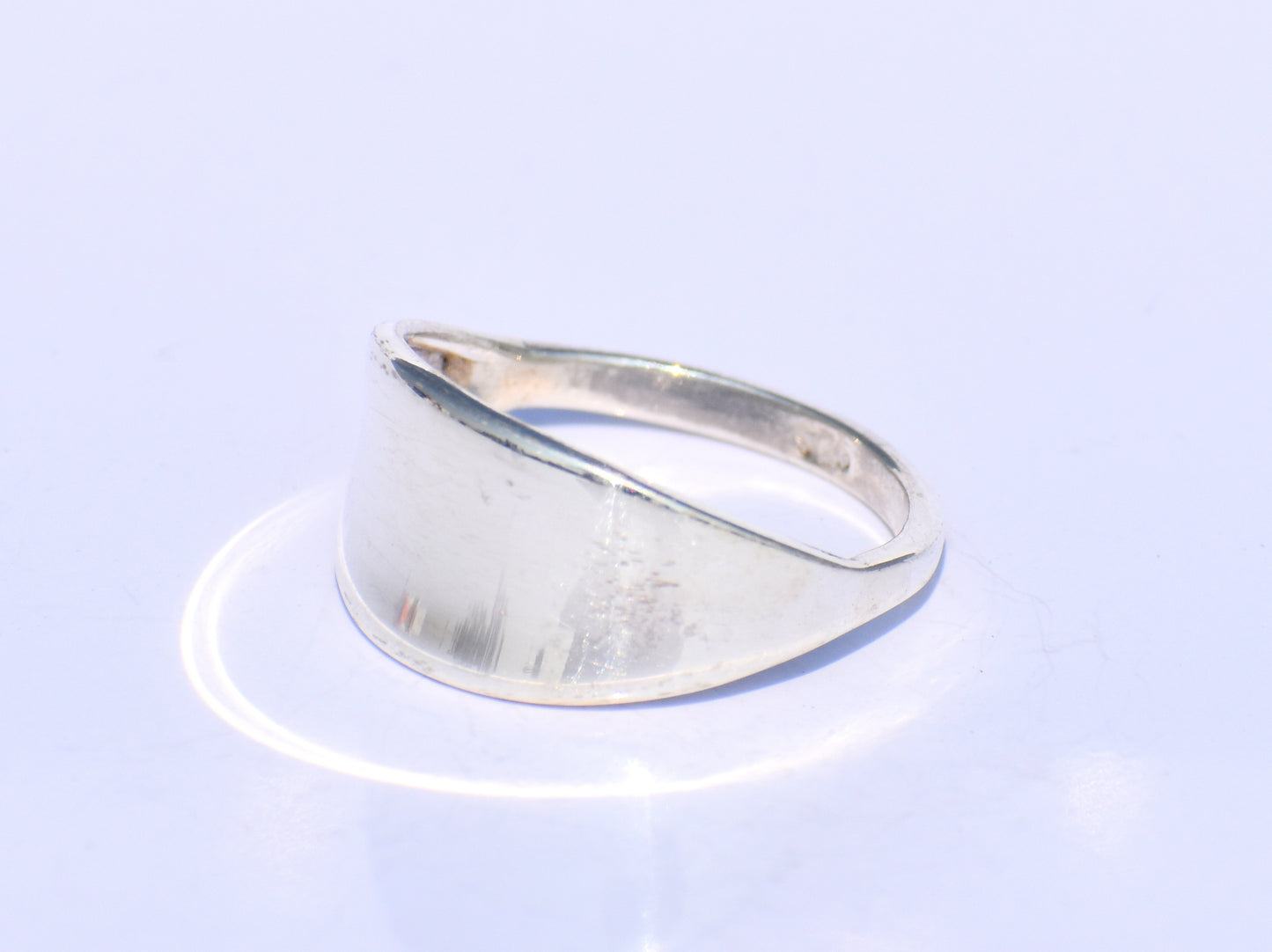 Signet Ring, Plain Design Ring, Pure Sterling Silver Ring, Simple Ring, Promise Ring, Unisex Ring, Everyday Ring, Band Ring , back To School