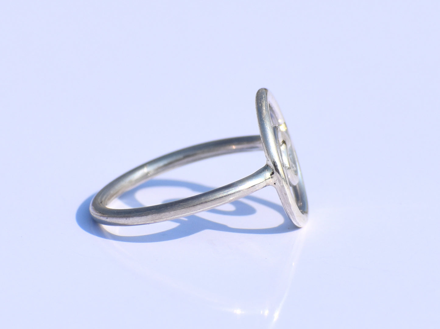 Silver Wave Ring, 925 Sterling Silver Ring, Unisex Ring, Minimalist Ring, Handmade Ring, Stacking Ring, Silver Dainty Ring, Anniversary Gift
