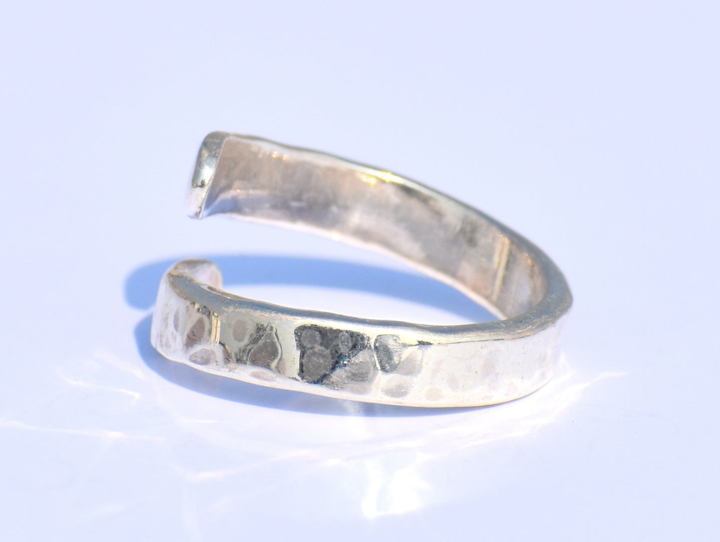 Open Ring, Sterling Silver Ring, Handmade Ring, Stacking Jewelry, Adjustable Ring, Minimalist Ring, Thumb Ring, Toe Ring, Ring For Her