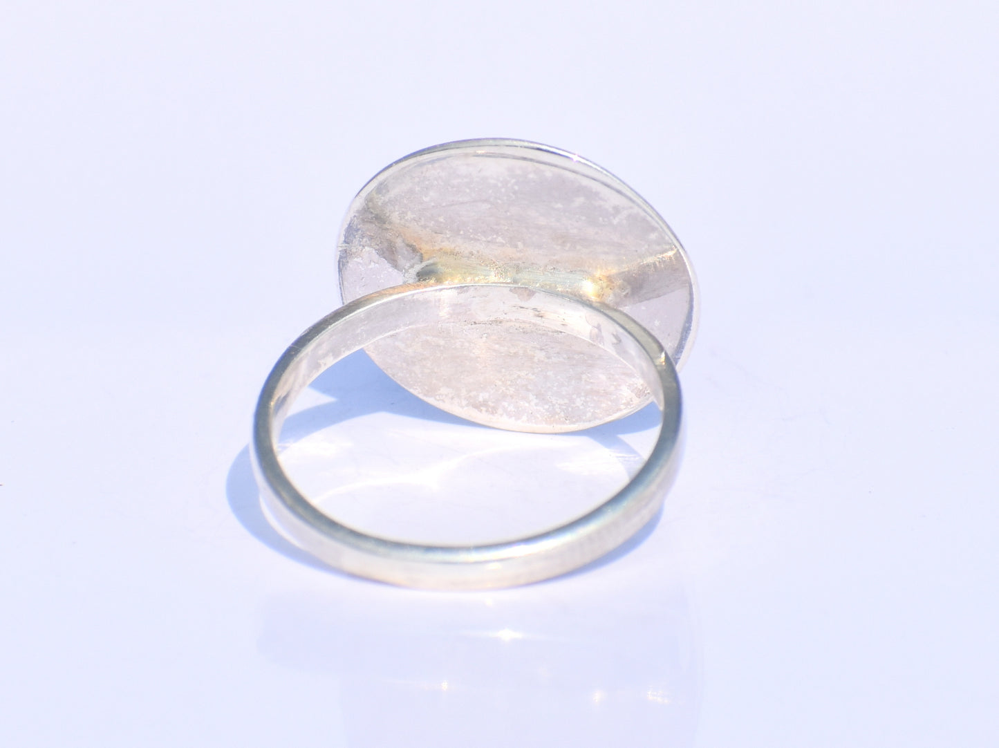 Full Moon Ring, Sterling Silver Jewelry, Statement Ring, Bohemian Jewelry, Solid Circle Ring, Handmade Jewelry, Unisex Ring, Rings For Women