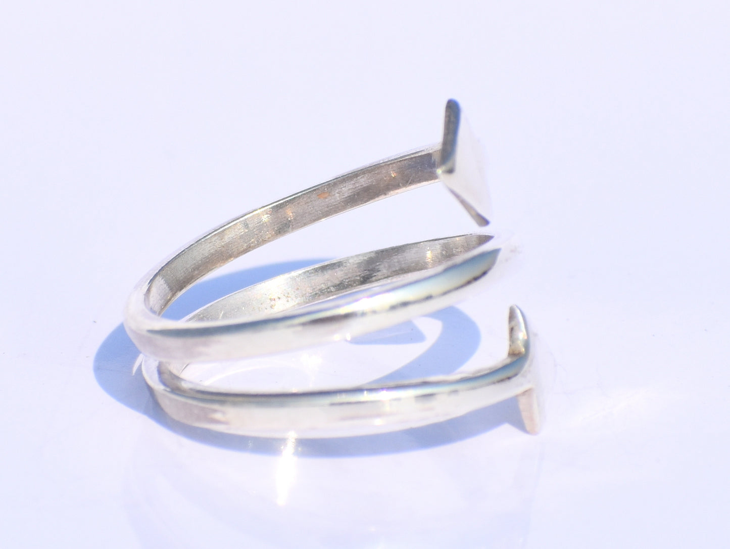 Spiral Ring, 925 Silver Ring, Handmade Ring, Open Ring, Bohemian Ring, Vintage Jewelry, Promise Ring, Ring For Her, Yoga Ring, Wedding Gift