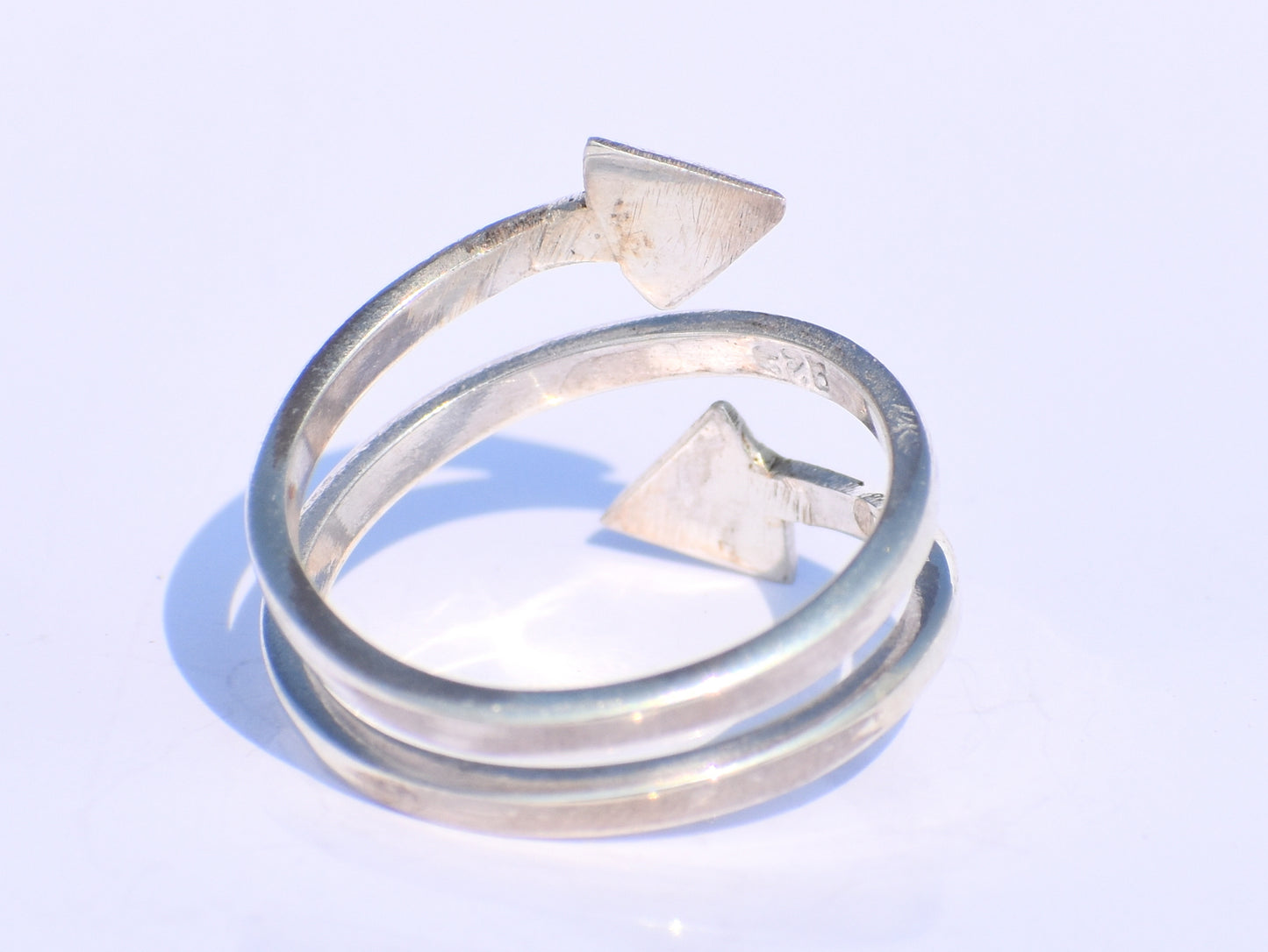 Spiral Ring, 925 Silver Ring, Handmade Ring, Open Ring, Bohemian Ring, Vintage Jewelry, Promise Ring, Ring For Her, Yoga Ring, Wedding Gift