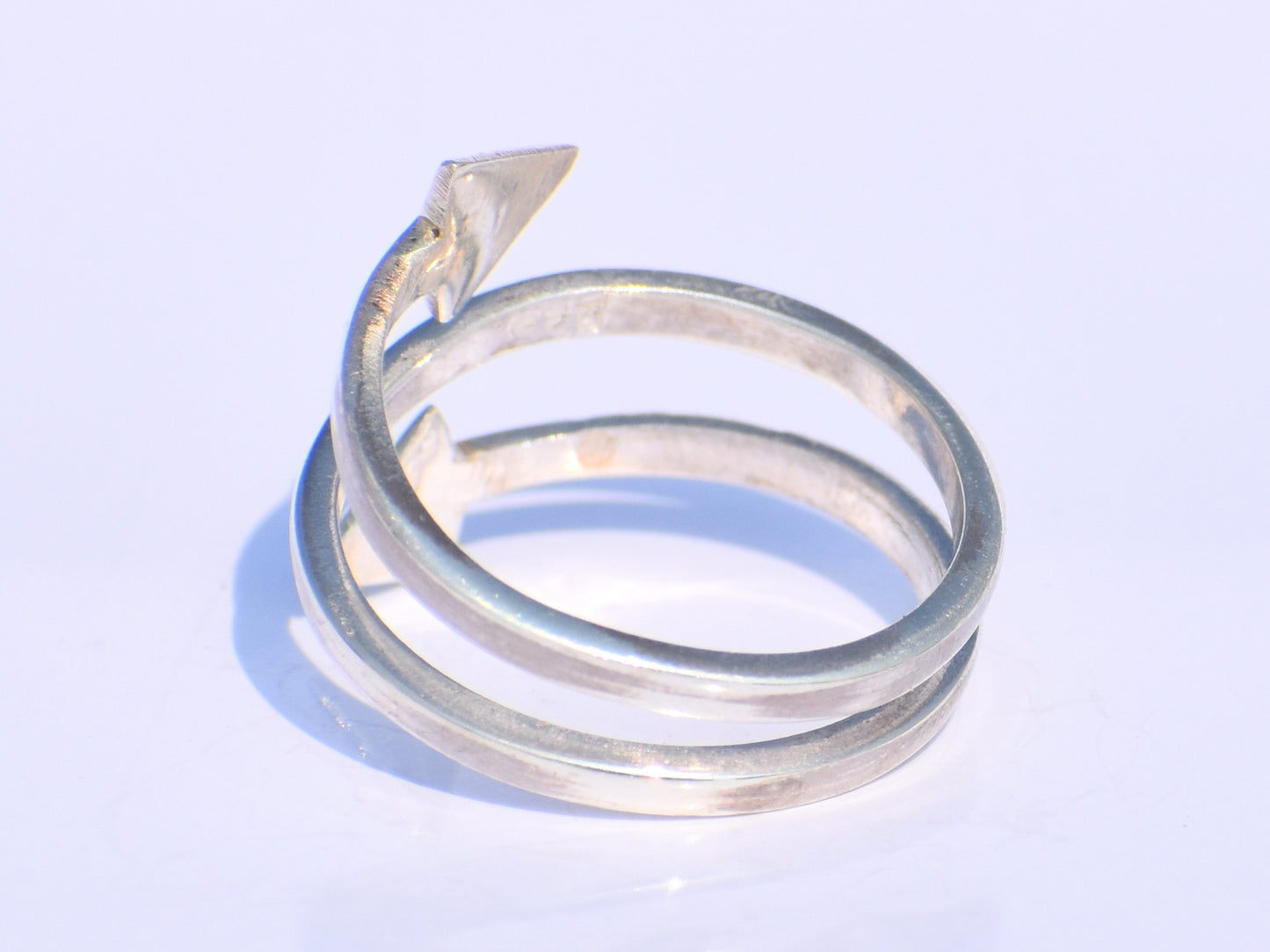 Spiral Ring, 925 Silver Ring, Handmade Ring, Open Ring, Bohemian Ring, Vintage Jewelry, Promise Ring, Ring For Her, Yoga Ring, Wedding Gift