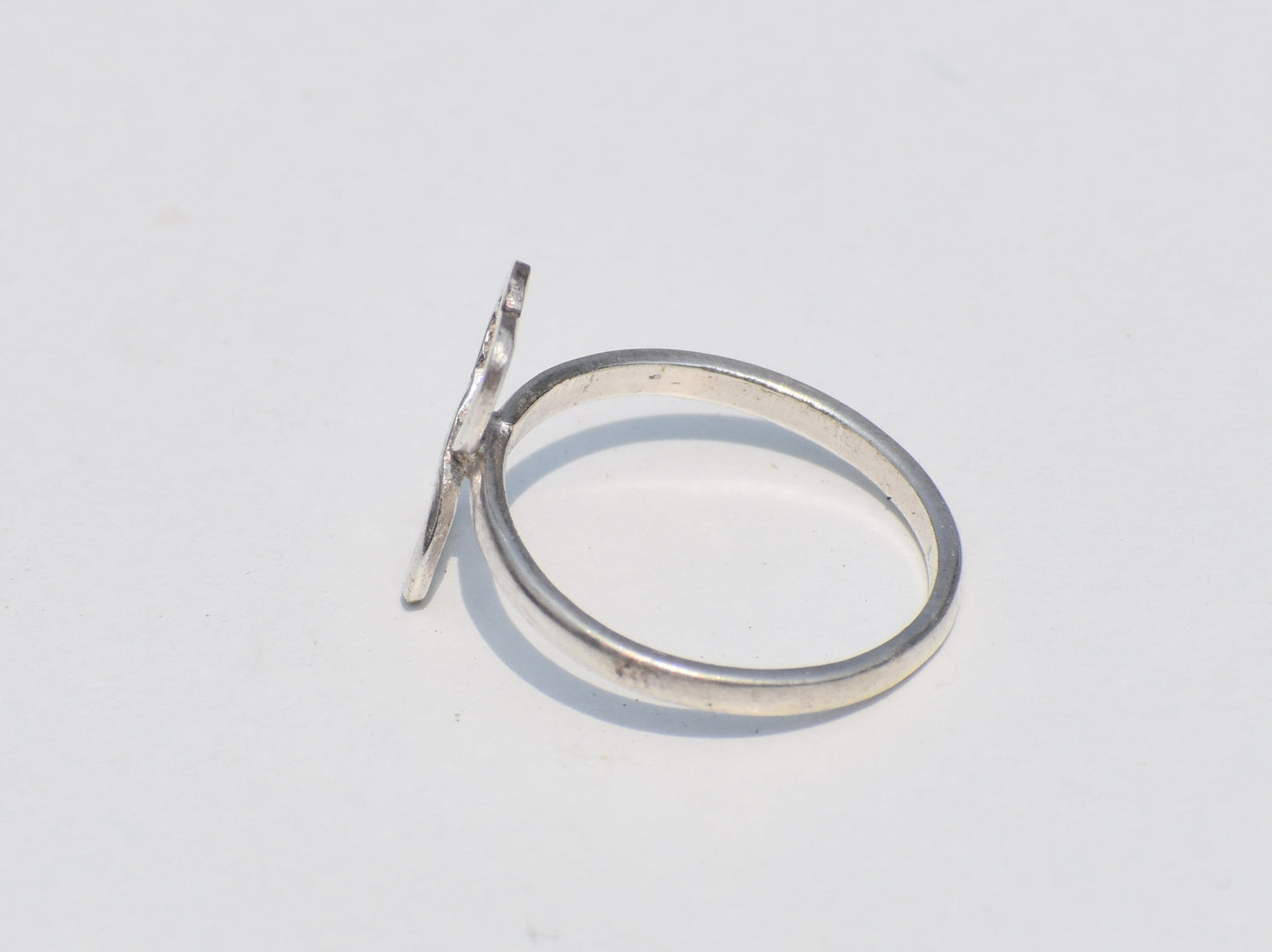 Infinity Heart Ring, Double Heart Ring, Sterling Silver Ring, Statement Jewelry, Handmade Jewelry, Dainty Ring, Ring For Her, Stacking Ring