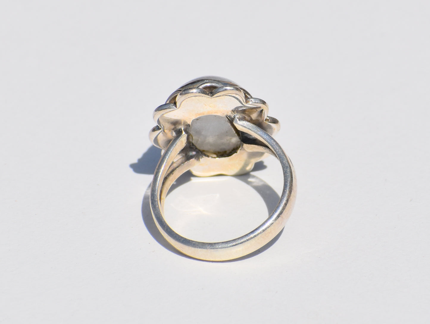 Moonstone Ring, Sterling Silver Ring, Handmade Ring, Natural Moonstone, Oval Gemstone, Birthstone Ring, Statement Ring, Gift For Her, Ring