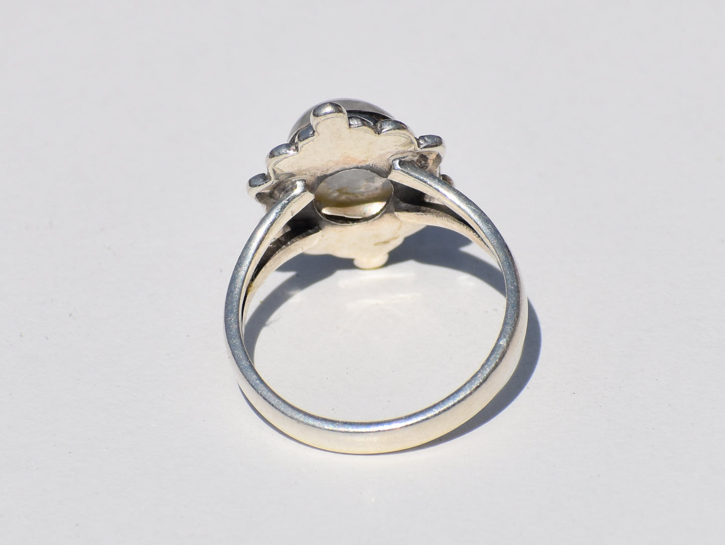 Moonstone Ring, Sterling Silver Ring, Precious Ring, Statement Ring, Birthstone Ring, Moonstone Engagement Ring, Anniversary Gift, Gift Her
