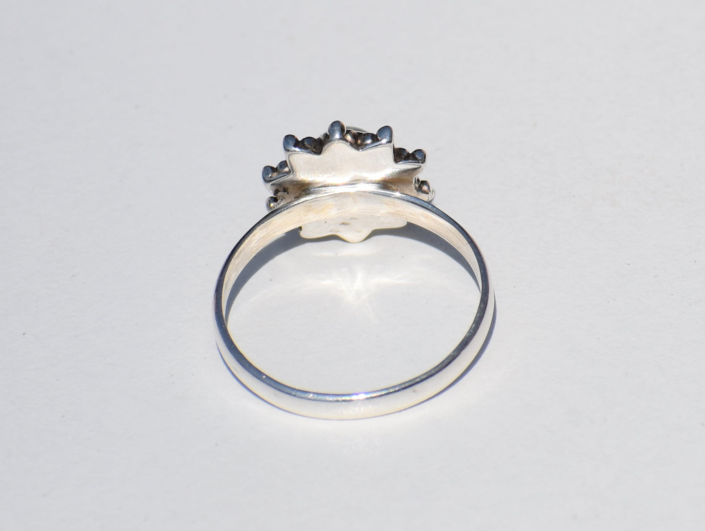 Rainbow Moonstone Ring, 925 Silver Ring, Round Gemstone, Natural Moonstone, Zodiac Ring, Unisex Ring, Bohemian Ring, Statement Ring, Jewelry