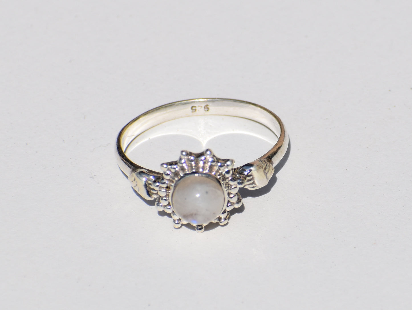 Moonstone Ring, 925 Silver Ring, Handmade Ring, Birthstone Ring, Gemstone Ring, Solitaire Ring, Women Jewelry, Valentine Gift, Gift For her