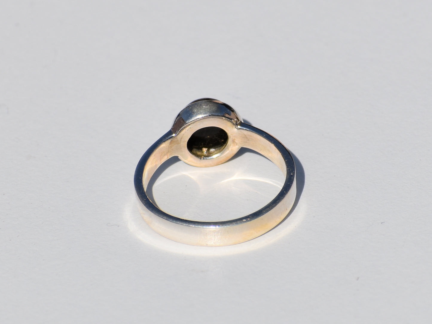 Black Onyx Ring, Round Black Onyx Ring, Sterling Silver Ring, Black Stone Ring, Healing Ring, Zodiac Ring, Women Solitaire ring