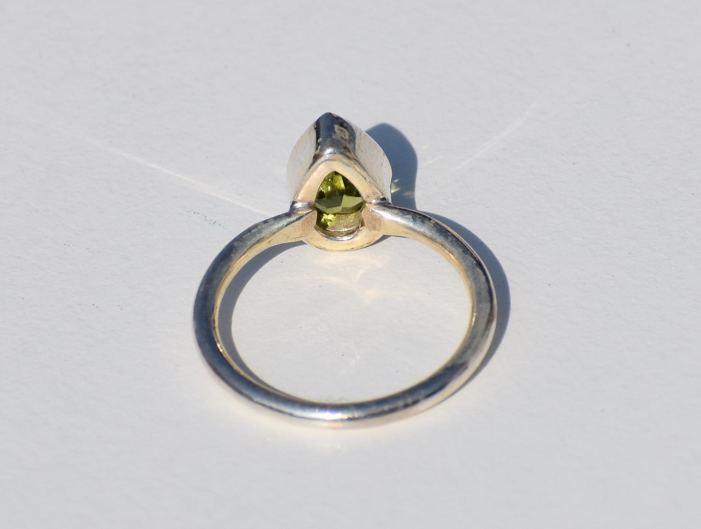 Peridot Ring, 925 Solid Sterling Silver, Peridot Quartz Gemstone, August Birthstone, Green Gemstone Ring, Statement Ring, Ring For Everyone