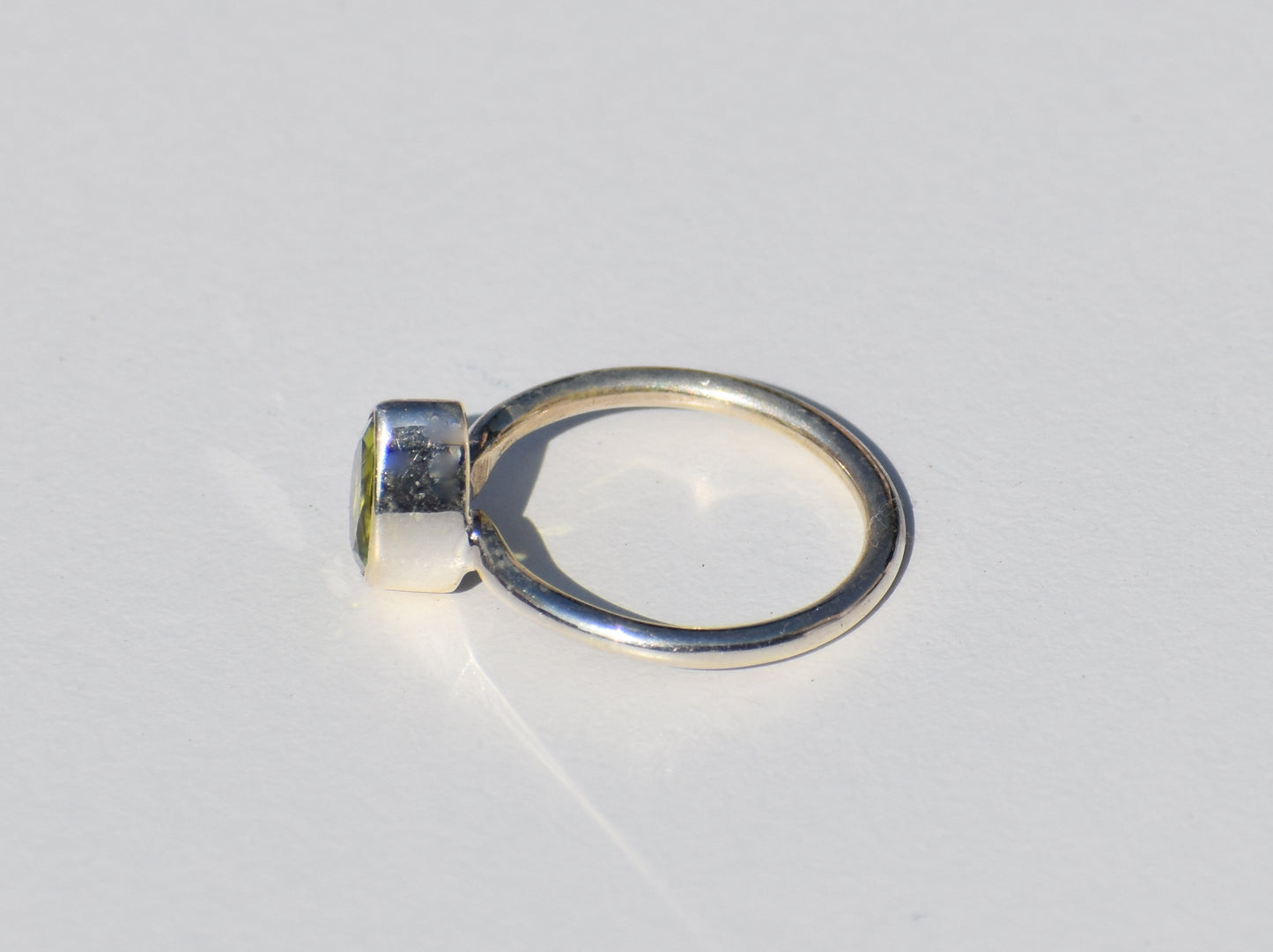Peridot Ring, 925 Solid Sterling Silver, Peridot Quartz Gemstone, August Birthstone, Green Gemstone Ring, Statement Ring, Ring For Everyone