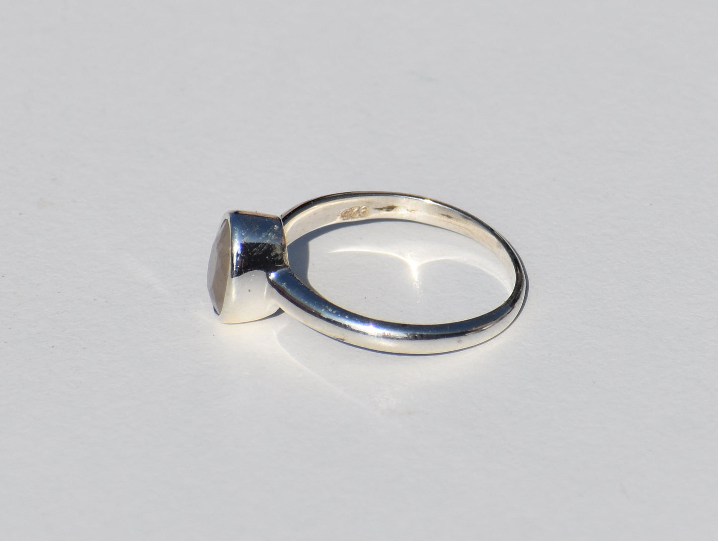 Moonstone Ring, Sterling Silver Ring, Oval Gemstone, Charm Ring, Solitaire Ring, Statement Ring, Precious Ring, Wedding Ring, Ring For Women