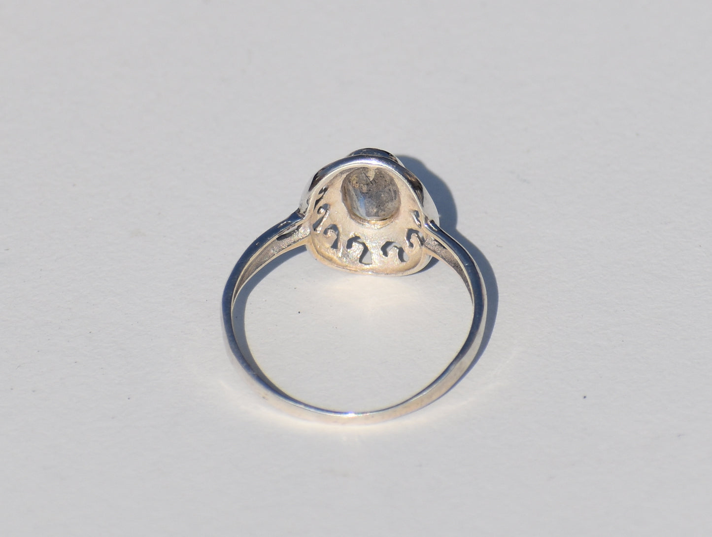 Labradorite Ring, Sterling Silver Ring, Oval Gemstone, Birthstone Ring, Statement Ring, Precious Ring, Handmade Ring, Valentine Gift, Gift Her