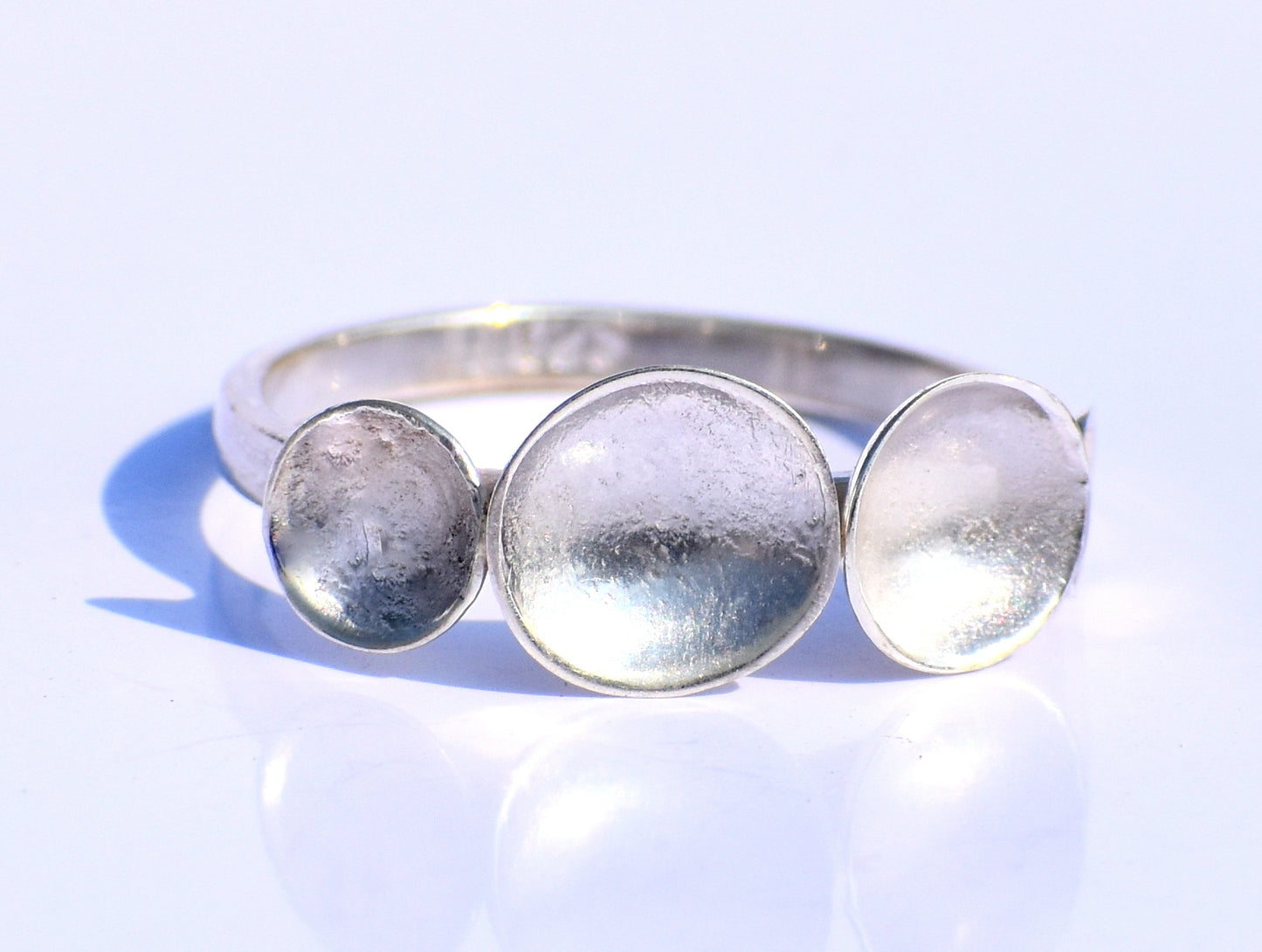 Silver Circle Ring, 925 Silver Ring, Handmade Ring, Dainty Ring, Bohemian Ring, Anniversary Gift, Stacking Ring, Boho Ring, Gift For Women